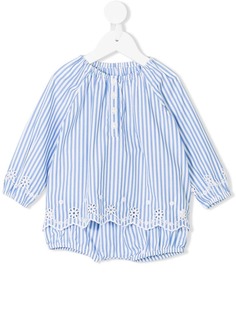 Ralph Lauren Kids полосатый комплект из топа и панталон