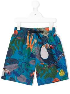 Paul Smith Junior tropical-print swim shorts