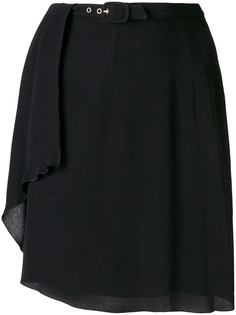Giorgio Armani Vintage юбка с поясом на талии