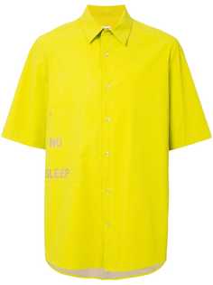 Ex Infinitas рубашка с короткими рукавами No Sleep