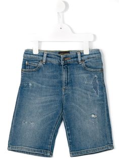 Dolce & Gabbana Kids джинсовые шорты