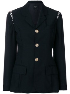 Jean Paul Gaultier Vintage приталенный блейзер со шнуровкой на рукавах