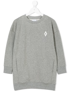 Marcelo Burlon County Of Milan Kids длинная толстовка