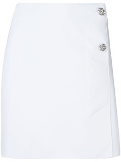 MSGM юбка мини с пуговицами-кристаллами