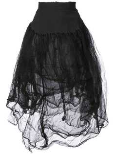 Marc Le Bihan юбка из тюля с завышенной талией