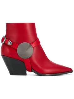 Casadei pointed ankle boots