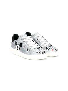 Moa Kids mickey mouse print sneakers
