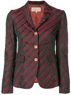 Romeo Gigli Vintage пиджак в полоску