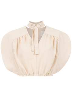 Framed Cracker cropped top