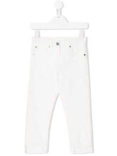 Stella Mccartney Kids облегающие джинсы с декоративными дырами
