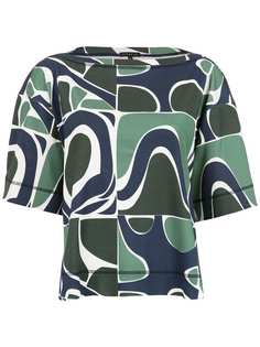 Alcaçuz Ferrari printed top