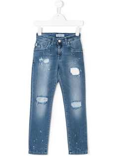 Manuel Ritz Kids джинсы с эффектом потертости