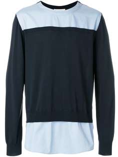 Cédric Charlier толстовка дизайна "колор-блок"