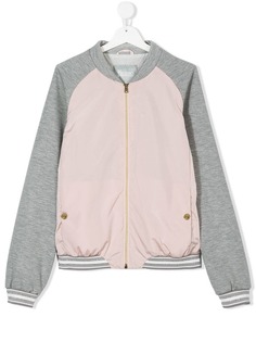 Herno Kids двухцветная куртка-бомбер