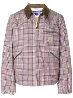 Junya Watanabe MAN клетчатая куртка-рубашка
