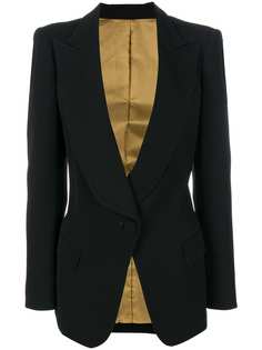 Jean Paul Gaultier Vintage строгий блейзер с глубоким вырезом