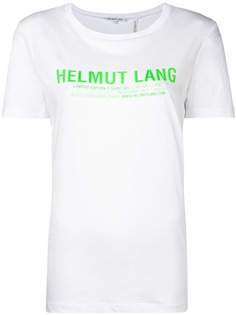 Helmut Lang футболка с логотипом