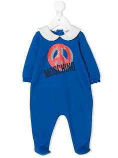 Moschino Kids пижама с принтом