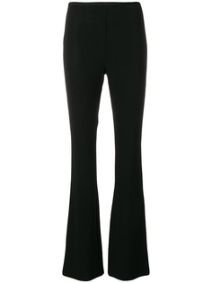 Siyu plain flared trousers