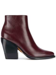 Chloé ботильоны с заостренным носком