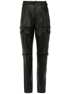Reinaldo Lourenço leather skinny trousers