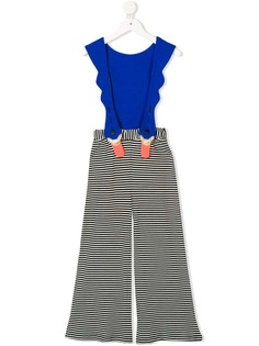 Bang Bang Copenhagen Bird Suit striped jumpsuit