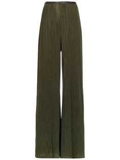 Adriana Degreas Pleated wide trousers