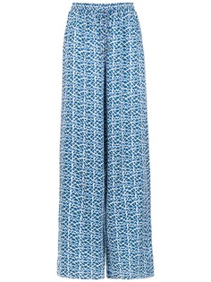 Tufi Duek wide leg printed trousers