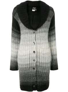 Jean Paul Gaultier Vintage пальто-кардиган с эффектом деграде