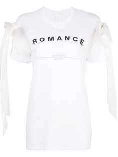 Brognano Romance printed tie sleeve T-shirt