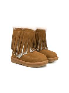 Ugg Australia Kids угги с бахромой