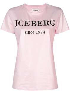 Iceberg футболка с логотипом