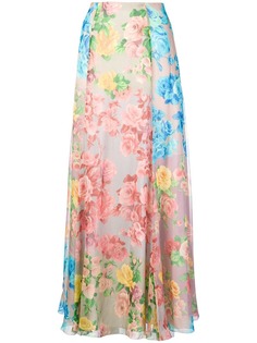 Blumarine юбка с цветочным принтом