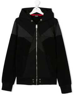 Diesel Kids толстовка с капюшоном и принтом со звездами