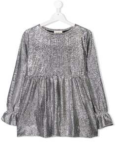 Douuod Kids TEEN metallic dress