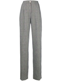 Lardini checked print tailored trousers