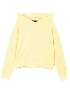 Juicy Couture Kids велюровый пуловер с капюшоном