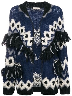 Oneonone fringe embellished cardigan