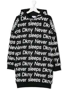 Dkny Kids TEEN DKNY Never Sleeps hoodie dress