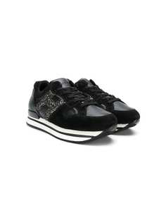 Hogan Kids platform lace-up sneakers