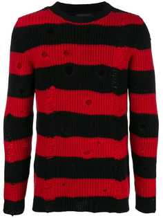 Overcome striped knit jumper
