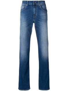 7 For All Mankind классические джинсы узкого кроя