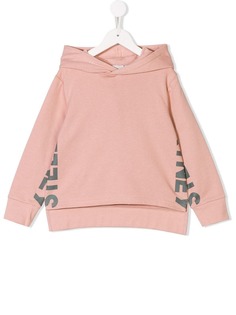 Stella Mccartney Kids толстовка с капюшоном и принтом логотипа