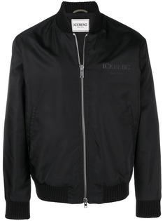 Iceberg атласная куртка-бомбер