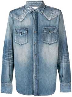 Saint Laurent джинсовая рубашка