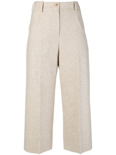 Nehera cropped wide-leg trousers