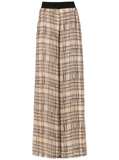 Mara Mac wide leg printed trousers