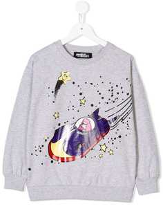Jeremy Scott Junior spaceship print sweatshirt