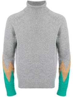 Paura свитер колор-блок