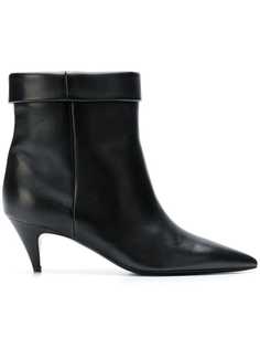 Saint Laurent ботильоны с отворотом сверху